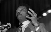 Jesse Jackson, 1984 Presidential candidate - Tallahassee, Florida.
