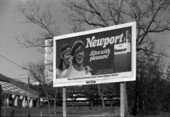 Newport cigarette advertisement near the Capitol - Tallahassee, Florida.