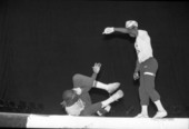 Break dancers at the Leon County Civic Center - Tallahassee, Florida.
