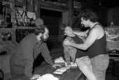 Actors in the play "American Buffalo" - Tallahassee, Florida.