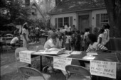 Voter's registration at the FSU Black Student Union - Tallahassee, Florida.