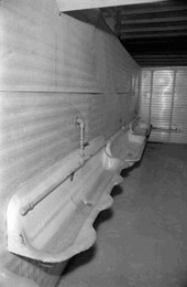 Urinals at Doak Campbell stadium before renovation - Tallahassee, Florida.