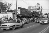Celebration of FSU victory near Bullwinkle's and Longbranch saloon - Tallahassee, Florida.