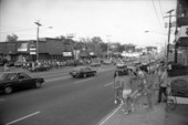 Celebration of FSU victory on Tennessee Street - Tallahassee, Florida.
