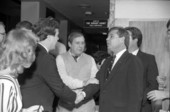 Governor Bob Graham at City Hall on Election night - Tallahassee, Florida.