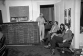 Members of the Democratic Party wait for results of elections - Tallahassee, Florida.