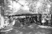 Paul A.M. Dirac's funeral - Tallahassee, Florida.