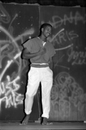 Model shows fashions at FAMU - Tallahassee, Florida.