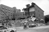 Demolition of the Floridan Hotel - Tallahassee, Florida.