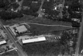 Aerial view of buildings - Tallahassee, Florida.