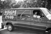 Radio station WBGM's van - Tallahassee, Florida.