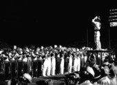 FSU's Marching Chiefs perform at halftime - Tallahassee, Florida.