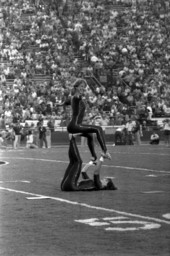 FSU's gymnasts perform at halftime - Tallahassee, Florida.