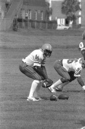 Football players at the FAMU practice - Tallahassee, Florida.