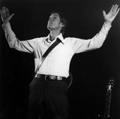 Storyteller and folk musician Gamble Rogers performing in Florida.