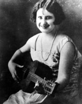 Portrait of country musician Roba Stanley Baldwin.