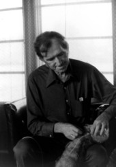 George Rowland working with a net- Tampa, Florida