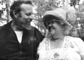 Musician Bob Pavitt and Thelma Boltin