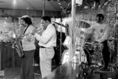 Ida Goodson's blues and gospel band rehearsing - Pensacola, Florida.