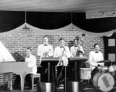 Creole band posing for a portrait