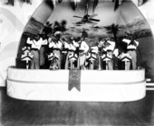 The "O.K. Babies Orchestra" performing - Pensacola, Florida.