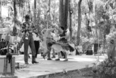 Merry Steppers Square Dance Club of Gainesville dancing- White Springs, Florida