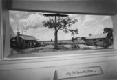 Photograph of a diorama titled "My Old Kentucky home"- White Springs, Florida