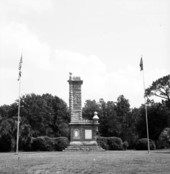 Historical monument at the Olustee Battlefield Historic Site - Olustee, Florida