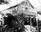 Historic building at Koreshan State Park - Estero, Florida