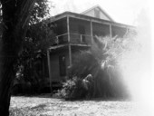 Historic Planetary Court building at Koreshan State Park - Estero, Florida.