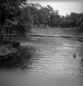 Swimming in spring at Ichetucknee Springs State Park - Columbia County, Florida