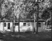 Construction of ranger residence at Dade Battlefield Historic State Park - Bushnell, Florida