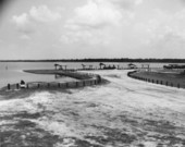 Recreation area at the Rodman Reservoir - Putnam County, Florida