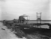 Construction of FP&L electric power plant in the Lake Okeechobee area of Palm Beach County.