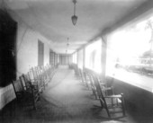 Porch at the Haven Hotel - Winter Haven, Florida