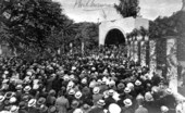 Concert at municipal band shell - Tampa, Florida.
