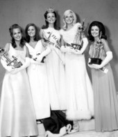 Contestants from the 1969 Miss Florida Pageant - Orlando, Florida
