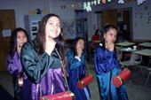 Children performing Southeast Asian dance at the Asian Neighborhood Center in St. Petersburg, Florida.