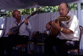 Nick Mastras and Peter Lambropoulos performing - Tarpon Springs, Florida.