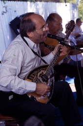 Nick Mastras and Peter Lambropoulos performing - Tarpon Springs, Florida.