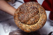 Tsoureki bread without egg - Tarpon Springs, Florida.