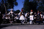 Greek dancers - Tarpon Springs, Florida.