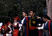 Greek dancers - Tarpon Springs, Florida.