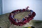 Lei made by Lilly Koroitamudu in Orlando, Florida.