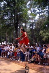 Lijun Wang performs at Florida Folklife Festival - White Springs, Florida.
