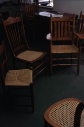 Chairs made by Jim Weaver - Scottsmoor, Florida.
