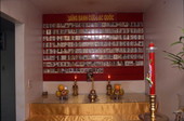 Buddha altar - Orlando, Florida.