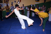 Capoeira dancers at a dance school - Orlando, Florida.