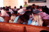 Sacred Harp singing by members of Bethlehem Primitive Baptist Church - Old Chicora, Florida