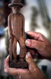 Wood sculpture by J.T. Albert- Tampa, Florida